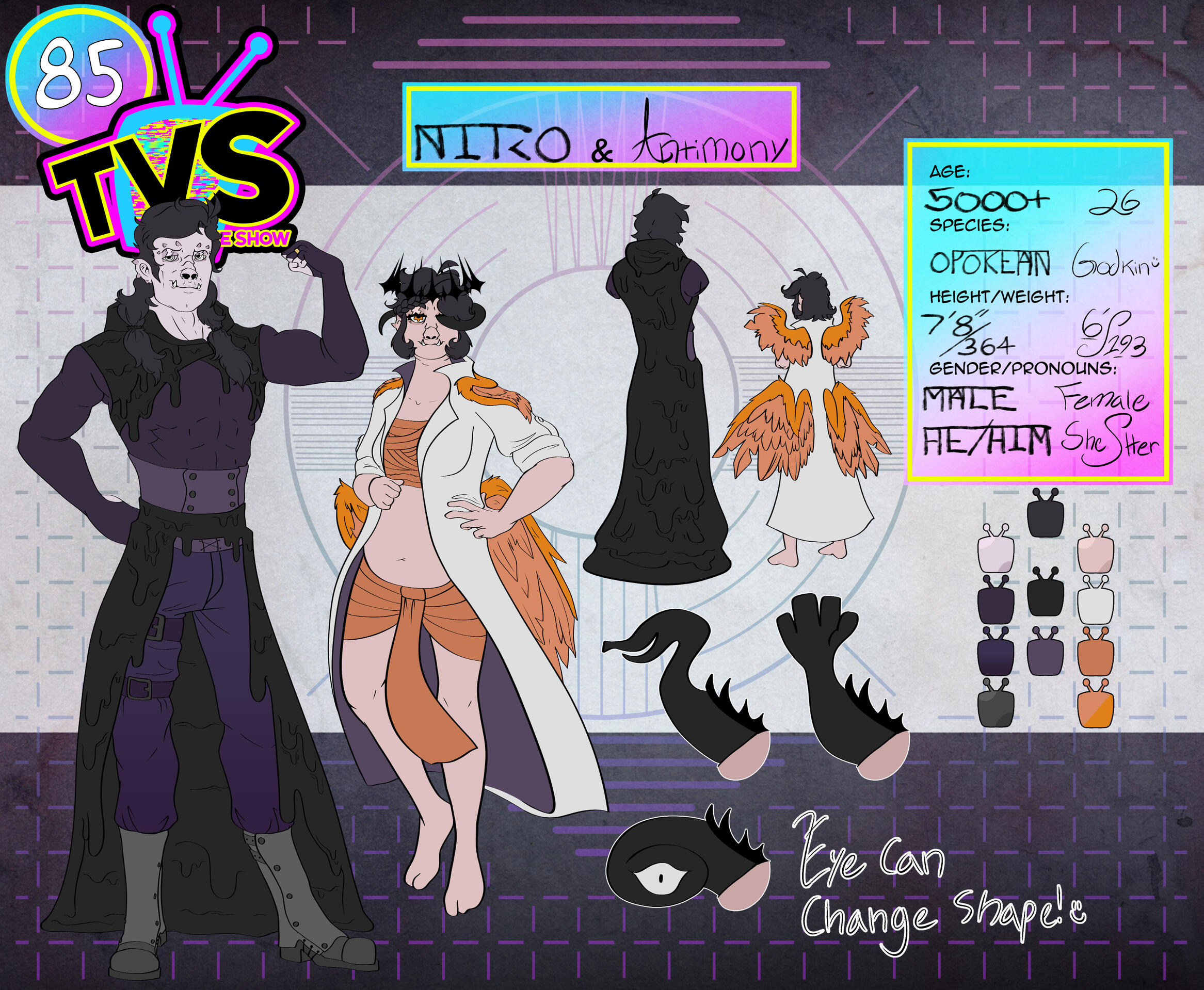 Nitro and Antimony Nitro and Antimony